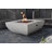 Aurora 34" Liquid Concrete Fire Table-34354503-40790658