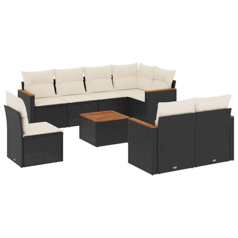 Ensemble de canapé de jardin Vidaxl