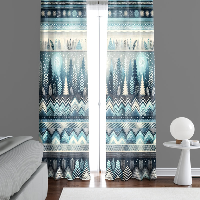 Window Curtains, 20" W x 52" L