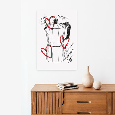 Morning Brew by Athene Fritsch - Wrapped Canvas Print