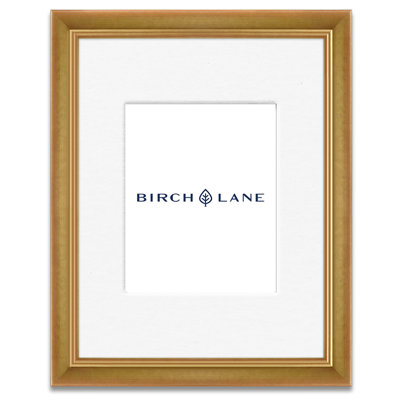 Wood Picture Frame with Mat