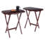 Tables-collations surdimensionnées 2 pièces Viers, noyer-419171033