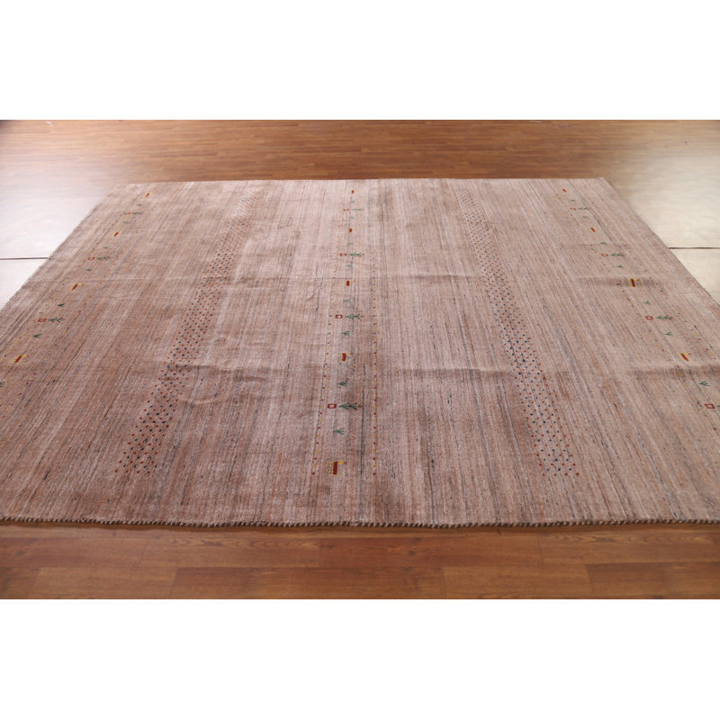 Tapis rayé Gabbeh 8 x 10