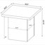 Ensemble de tables basses 2 pièces Exeter