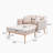 Gottman Upholstered Accent Chair with Ottoman-83029178