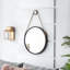 Miroir rond suspendu tendance