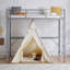 Lit mezzanine simple en métal-1968074131