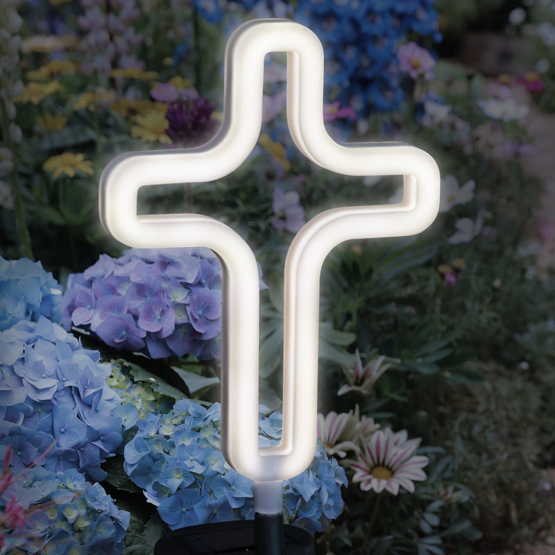 Piquet de jardin solaire 6 x 34,5 po Exhart
