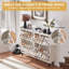 Armoire de rangement pour chaussures Chea avec tablettes réglables-520698179-509077219