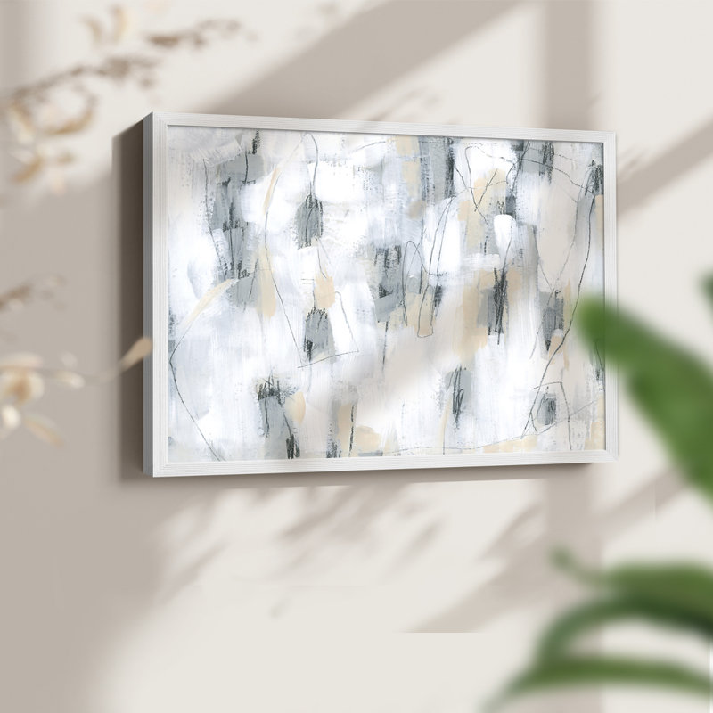 Stone Hatchmarks II -Framed Print - Restickable