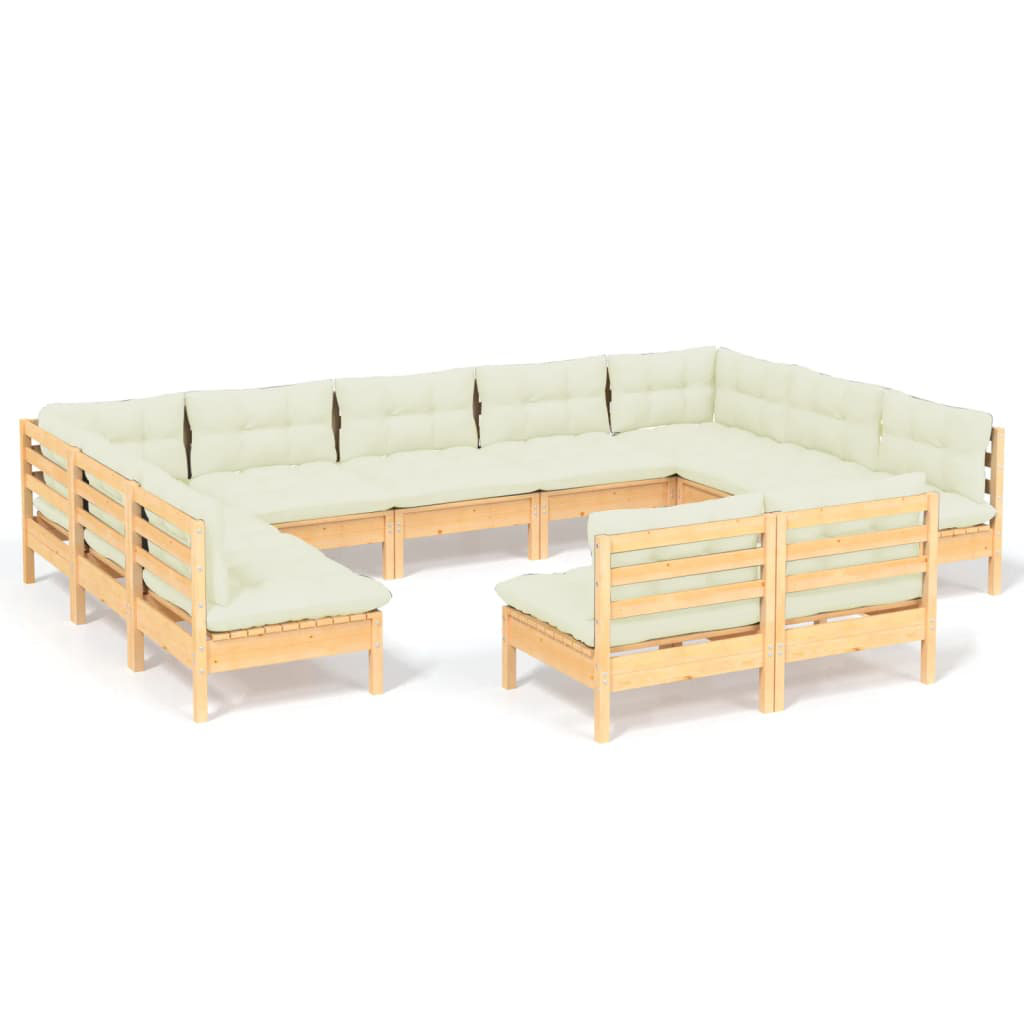 Gartenecksofa Hristofor mit Kissen