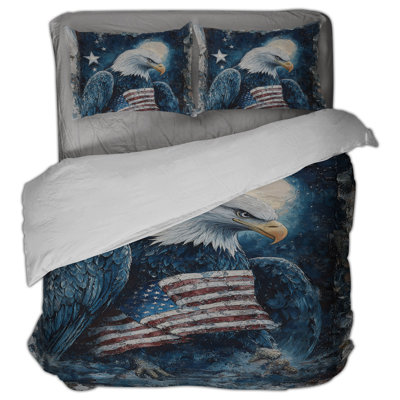 The Eagle Of Faith Comforter Set