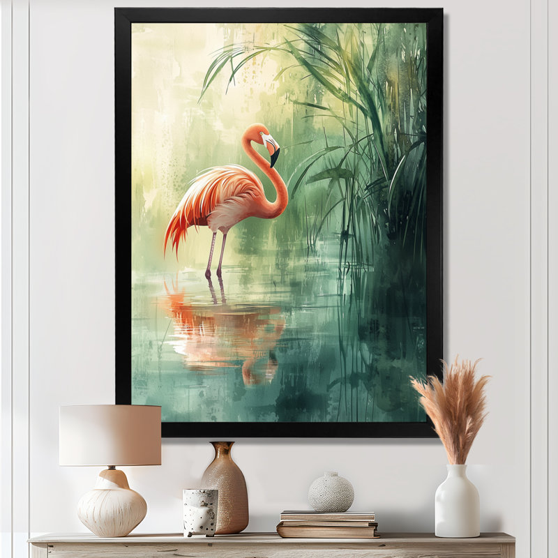 Clemencia - animaux, reproduction d'art sur toile, Noir, H 20 po x l 12 po, Reproduction encadrée d'une seule photo