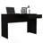 Acre Writing Computer Desk, One Drawer -Black