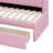 Upholstered Platform Daybed With Two Storage Drawers, Upholstered Bed Frame With USB-768297236
