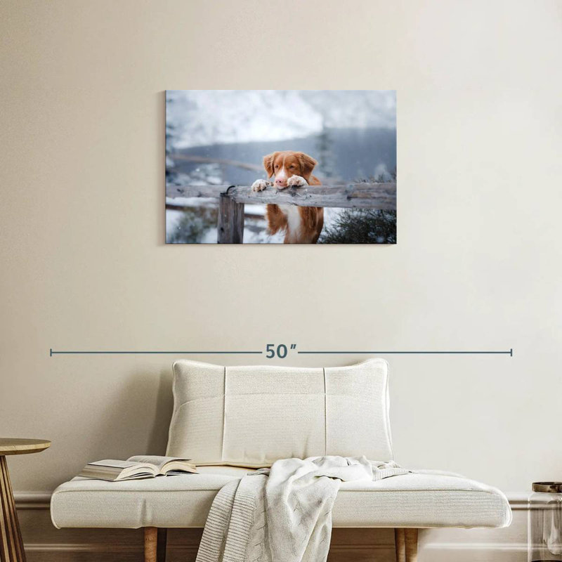Chien de garde Brampt, H 20 po x l 30 po