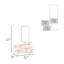 Floating Hallway Cabinet Lowell, Living Room-310275438