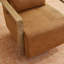 Fauteuil pivotant avec base en bois massif (ensemble de 2)-107084143