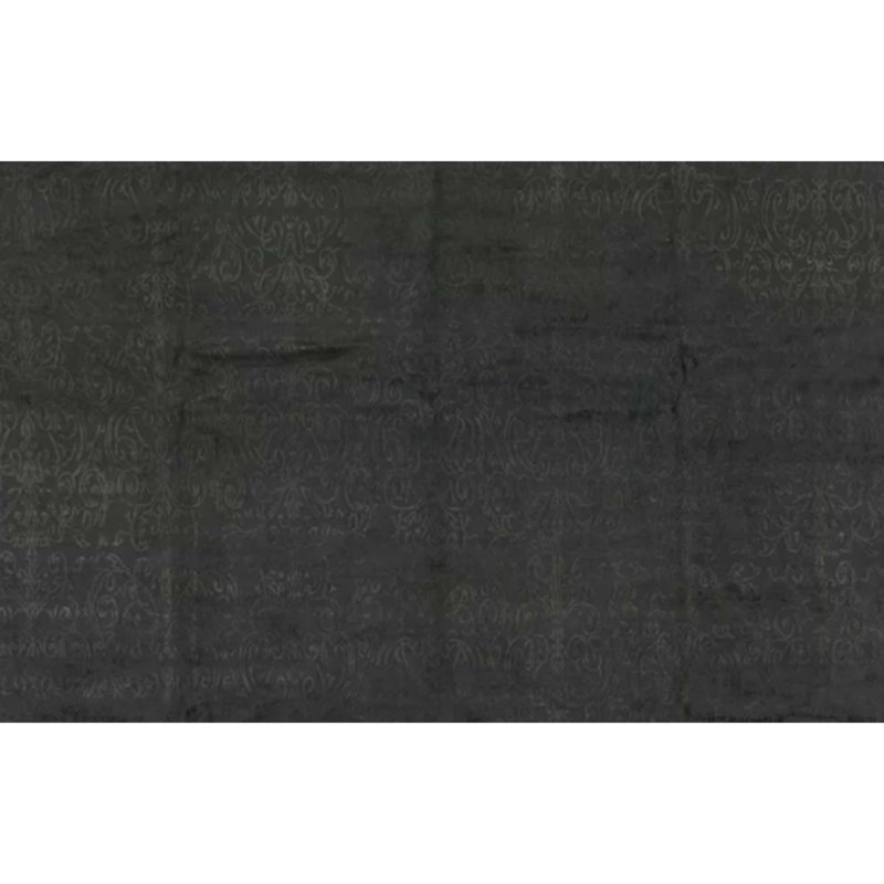 Tapis brun noué la à la main