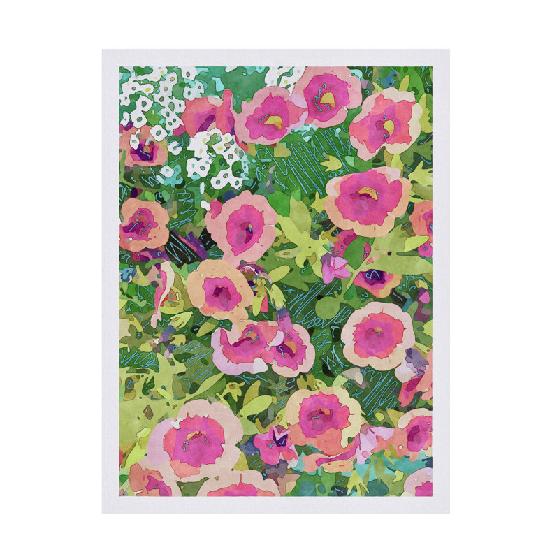 Wrapped Canvas Wall Art - Suzanne Allard 'Bunches 2' Wall Art for Living Room, Bedroom, or Office Décor  - 18x24