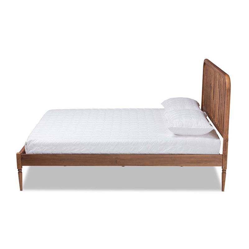 Kellison Solid Wood Platform Bed, Queen