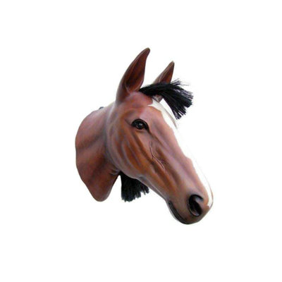 Horse Head Life Size Statue