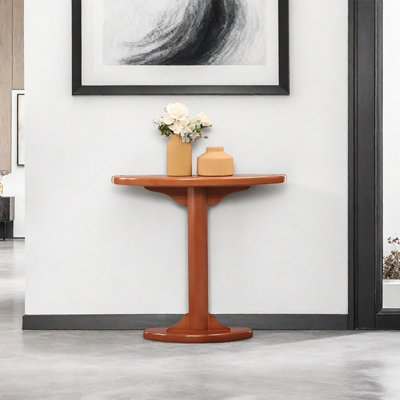 Console étroite tout en bois massif