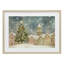 «Christmas Village Snowfall», reproduction encadrée sous verre, design par LSR Design Studio-1628795348-1628795350