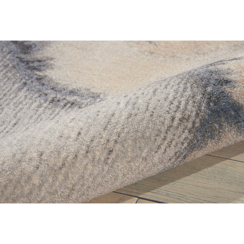 Akins Abstract Area Rug, Rectangle 282 x 389cm