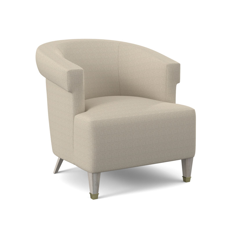 Fauteuil large de 30,5 po Madame, Tremplins ivoires, Bisque