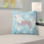 Coussin intérieur/extérieur en flocons d’hiver-32011218
