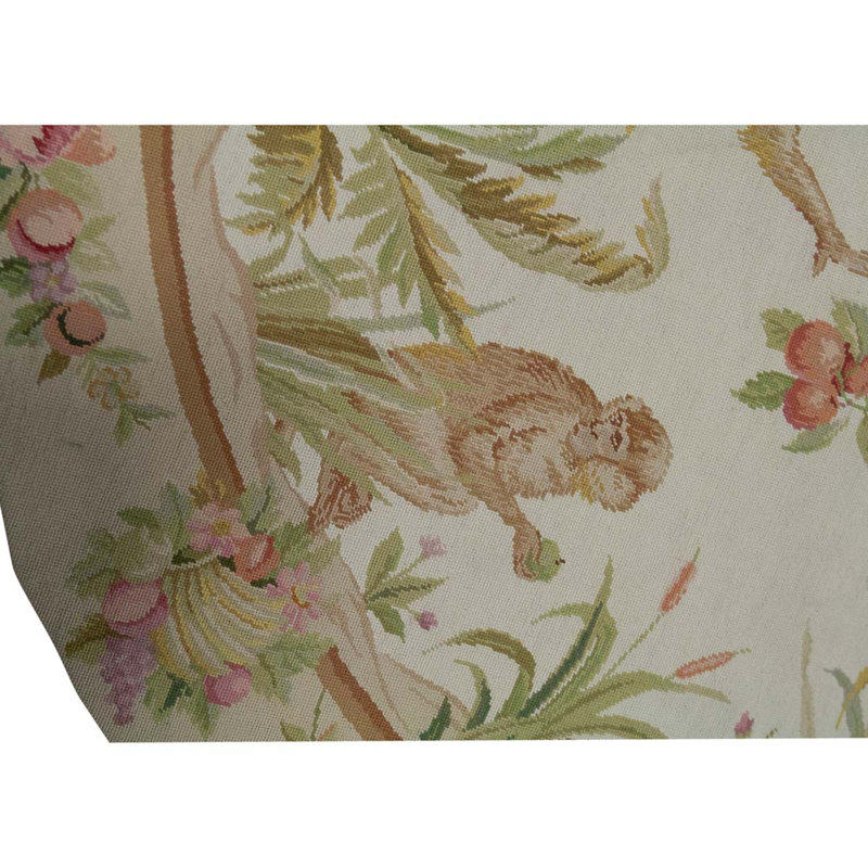 Hand Knotted Wool Floral Area Rug