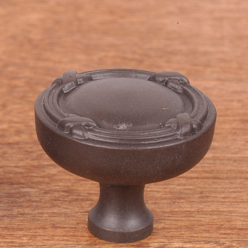 CK Series 1 1/4" Diameter Mushroom Knob, Oil Rubbed Bronze