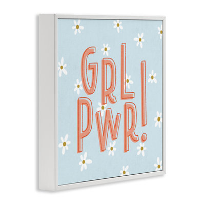 «Girl Power with Daisy», estampe numérique, design par Sarah Hickman