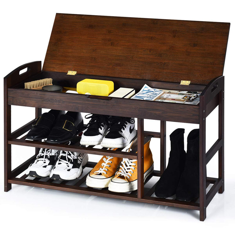 5 Pair Shoe Storage Bench