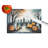 Ghosts Spooky Halloween Glass Cutting Board Large