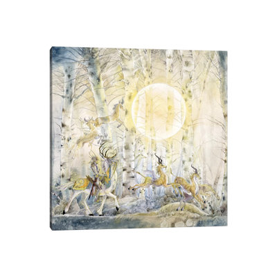 White Knight by Stephanie Law - Print on Canvas