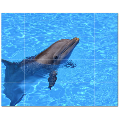6'' x 6'' Satin Ceramic Decorative Mural