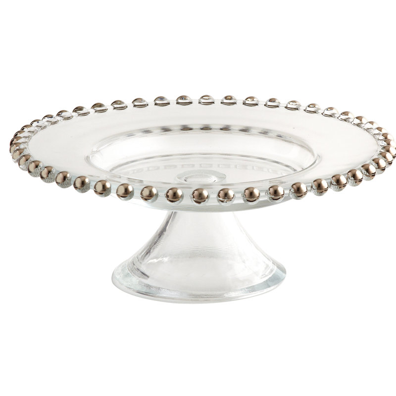 Présentoir à gâteaux Fredrickson, Argent