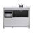 Slayton 42'' Single Bathroom Vanity with Engineered Marble Top-38959634