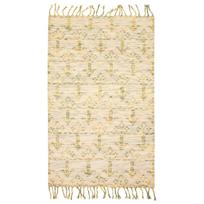 Tapis beige en laine New Age Briannalee