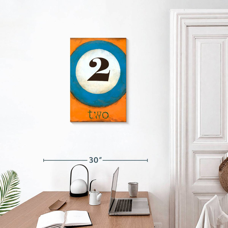 Senne Graphic Pool II, 24" H x 16" W