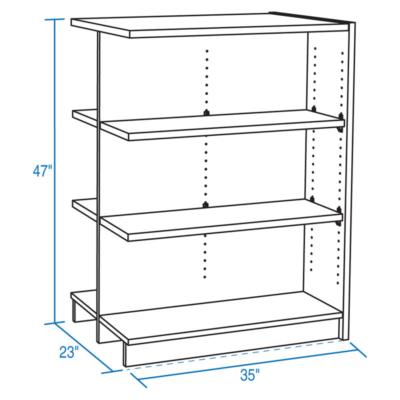 Library Bookcase, Maple