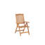 Saguenay Folding Patio Dining Armchair with Cushion