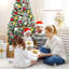 Arbre de Noël artificiel pin floqué-51504554