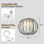 20cm H Globe Pendant Shade ( Uno )-1056214533