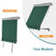 Parasol mural Rouxel, auvents de fenêtre de patio, auvent de parasol rétractable entièrement assemblé-767520468-767520488