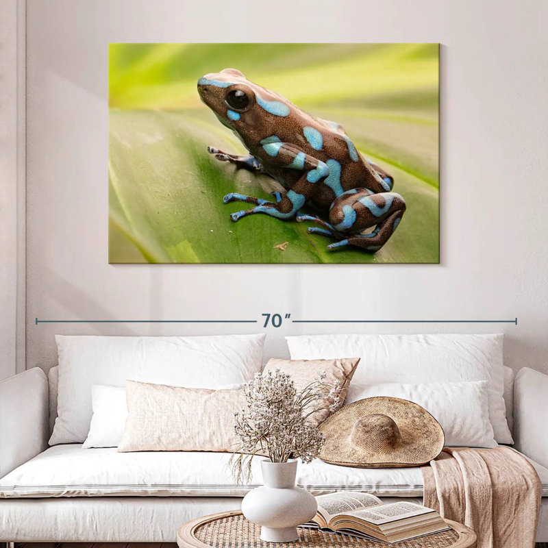 Brampt Exotic Dart Frog, 32" H x 48" W