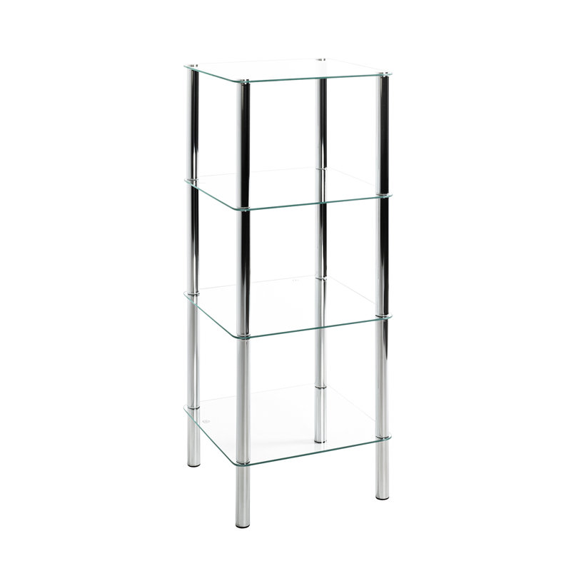 Suni Bookcase, Chrome