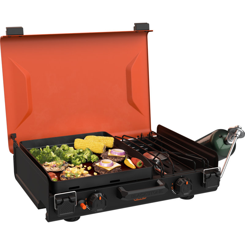 Otg 14" Griddle With Side Burner